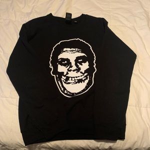 Obey x Misfits collaboration, crew neck sweatshirt